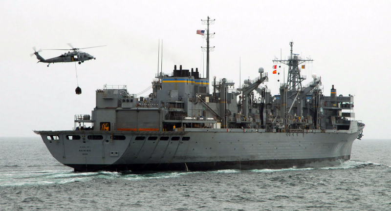 Illustration for article titled US Navy Looking To Arm Its Logistics Ships With Missiles And CommandosÂ